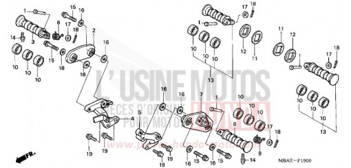 MARCHE VT750CY de 2000